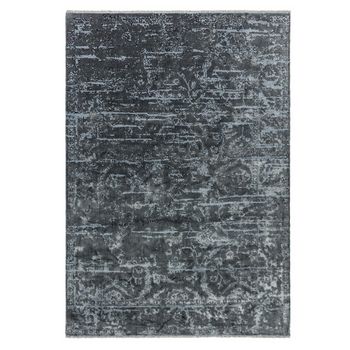 Zehraya Abstract Charcoal Rug - Sizes Available