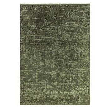 Zehraya Abstract Green Rug - 120cm x 180cm