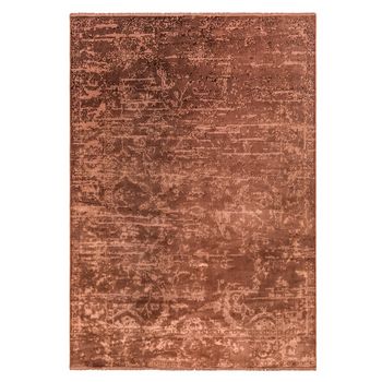 Zehraya Abstract Rust Rug - 120cm x 180cm