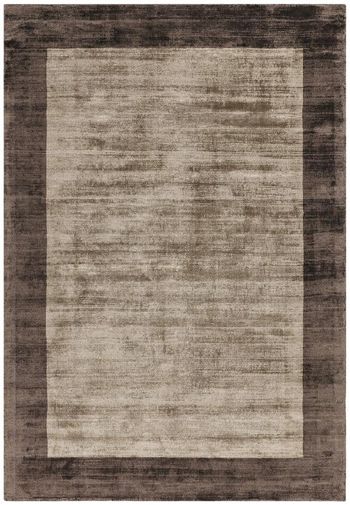 Blade Border 02 Choco Mocha Rug - Sizes Available