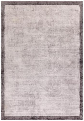 Blade Border 08 Silver Grey Rug - Sizes Available