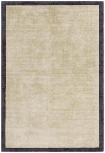Blade Border 10 Putty Charcoal Rug - Sizes Available