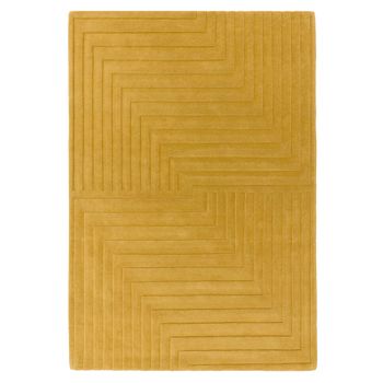 Form Geometric Ochre Rug - Sizes Available
