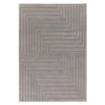 Form Geometric Silver Rug - Sizes Available