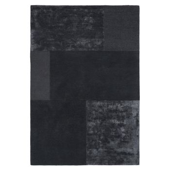 Tate Tonal Textures Charcoal Rug - Sizes Available