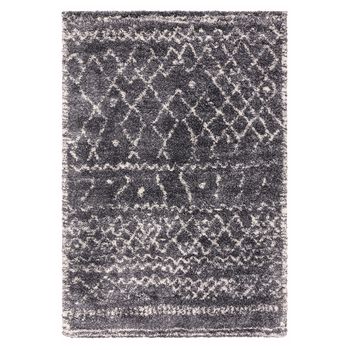 Alto Grey and Cream Rug - Sizes Available
