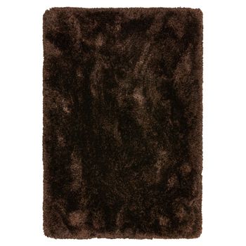Plush Dark Chocolate Rug - Sizes Available