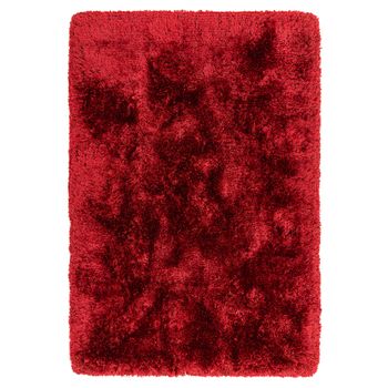 Plush Red Rug - Sizes Available