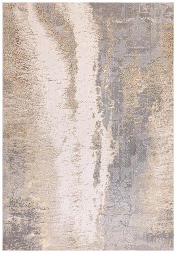 Aurora Cliff Grey and Silver Rug - Sizes Available