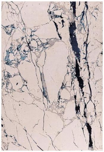 Aurora Quake Blue Rug - Sizes Available