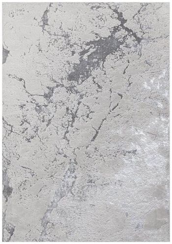 Aurora Solar Grey and Silver Rug - Sizes Available