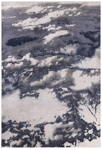 Aurora Storm Blue Rug - Sizes Available
