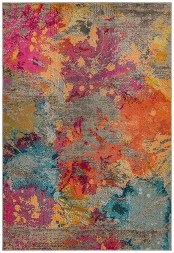 Colores Cloud Galactic Multi Colour Rug - Sizes Available
