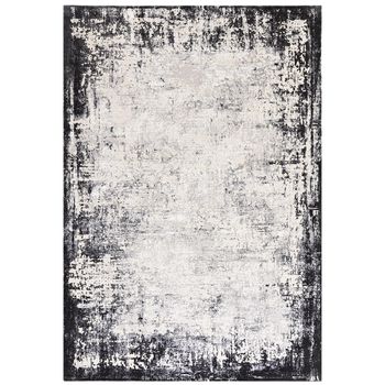 Kuza Border Grey Rug - Sizes Available