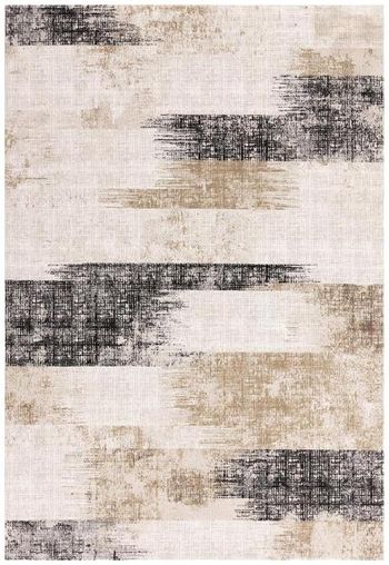 Kuza Lines Beige Rug - Sizes Available