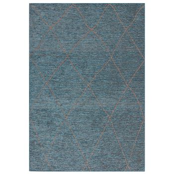Mulberry Teal Rug - Sizes Available