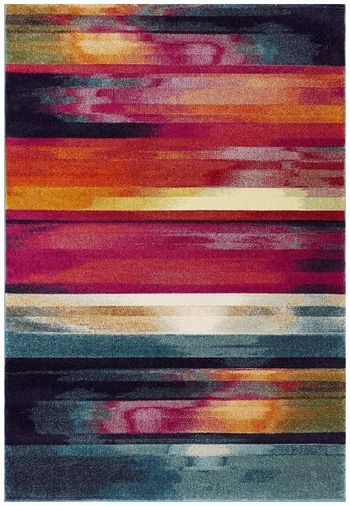 Nova Stripe Multi Colour Rug - Sizes Available