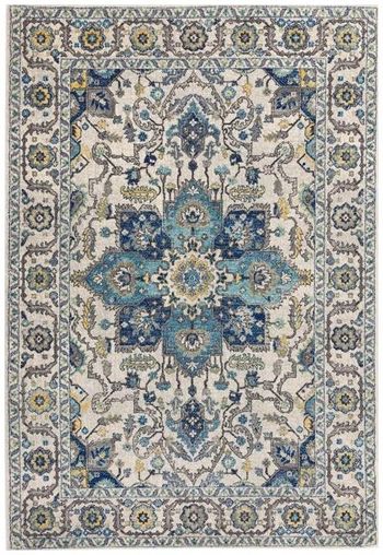 Nova Persian Blue Rug - Sizes Available
