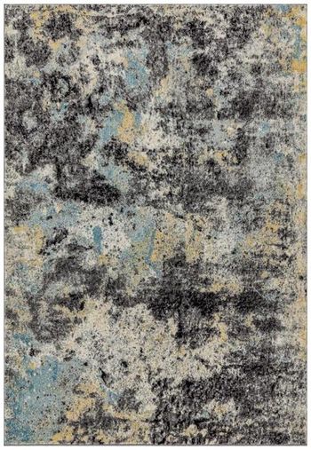 Nova Abstract Blue Rug - Sizes Available