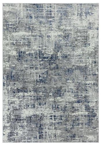 Orion Abstract Blue Rug - Sizes Available