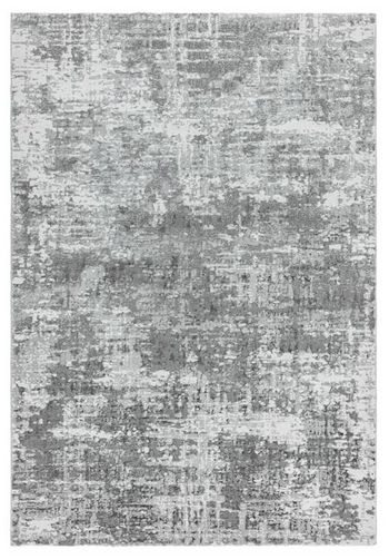 Orion Abstract Silver Rug - Sizes Available