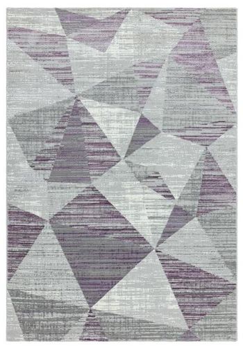 Orion Blocks Heather Purple Rug - 120cm x 170cm