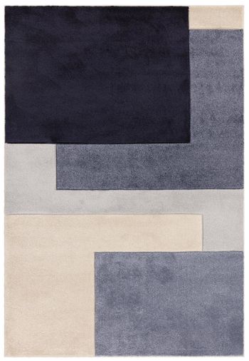 Sketch Blocks Blue Rug - Sizes Available