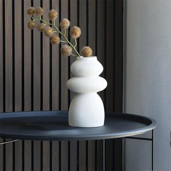 Beige Ceramic Vase
