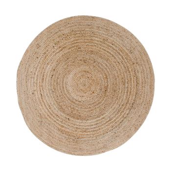 Bombay Natural Jute Round Rug - 150cm x 150cm