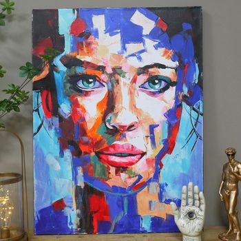 Canvas Multi Coloured Wall Art