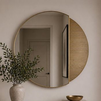 Franklin Antique Gold Wall Mirror