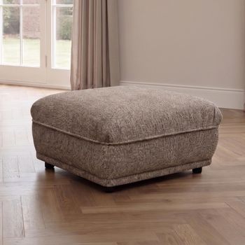 Tamson Fabric Pebble Footstool