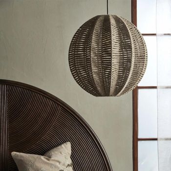 Juta Natural Metal Pendant Lamp