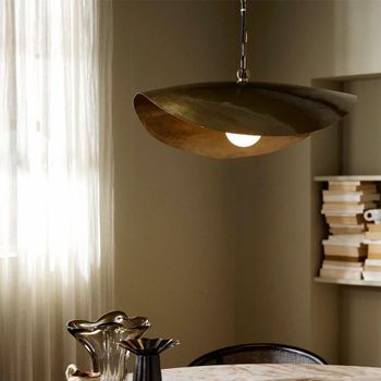 Shakti Brass Hanging Lamp