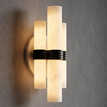Zara White Metal Wall Lamp