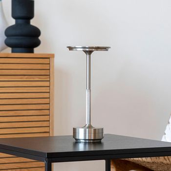 Lyneham LED Silver Table Lamp