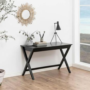 Writex Black Oak 1 Drawer Desk
