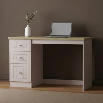 Vienna Cashmere 3 Drawer Desk