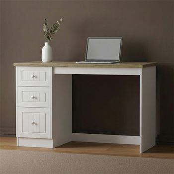 Vienna Porcelain 3 Drawer Desk