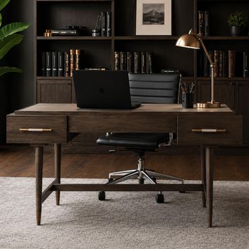 Nimes 2 Drawer Writing Desk