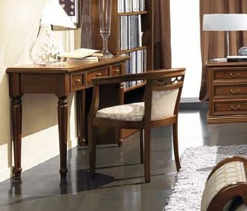 Nostalgia Italian Walnut 3 Drawer Writing Desk