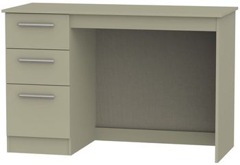 Contrast Mushroom 3 Drawer Desk