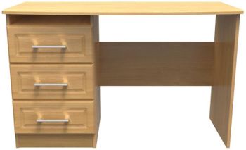 Gina Oak 3 Drawer Desk
