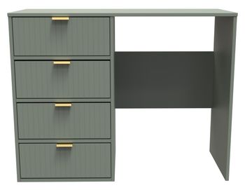 Linear Green 4 Drawer Desk