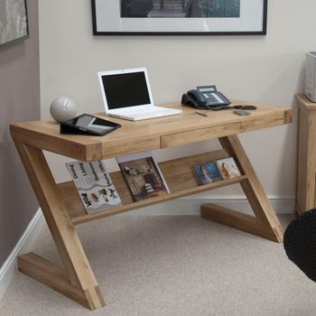 Opus Oak Z Style Office Desk
