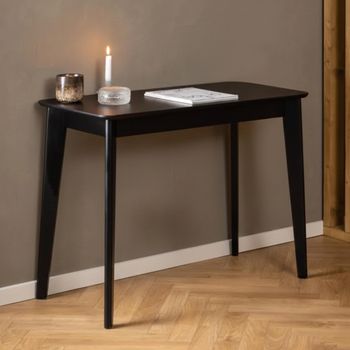 Roxby Black 1 Drawer Desk