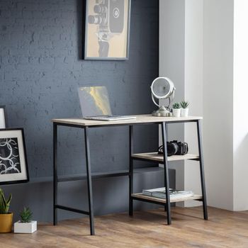 Tribeca Oak Writing Desk