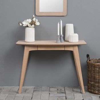 Woodstock White Oak 1 Drawer Desk