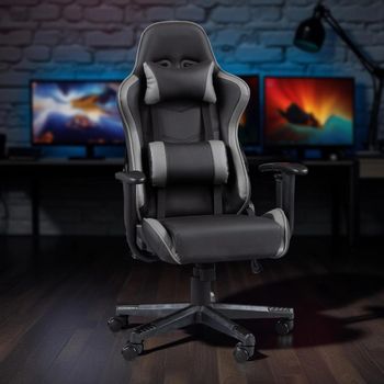 Comet Gaming Black Leather Chair