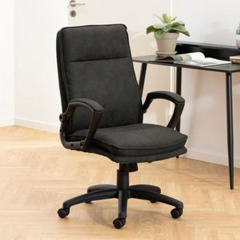 Brad Anthracite Fabric Office Chair
